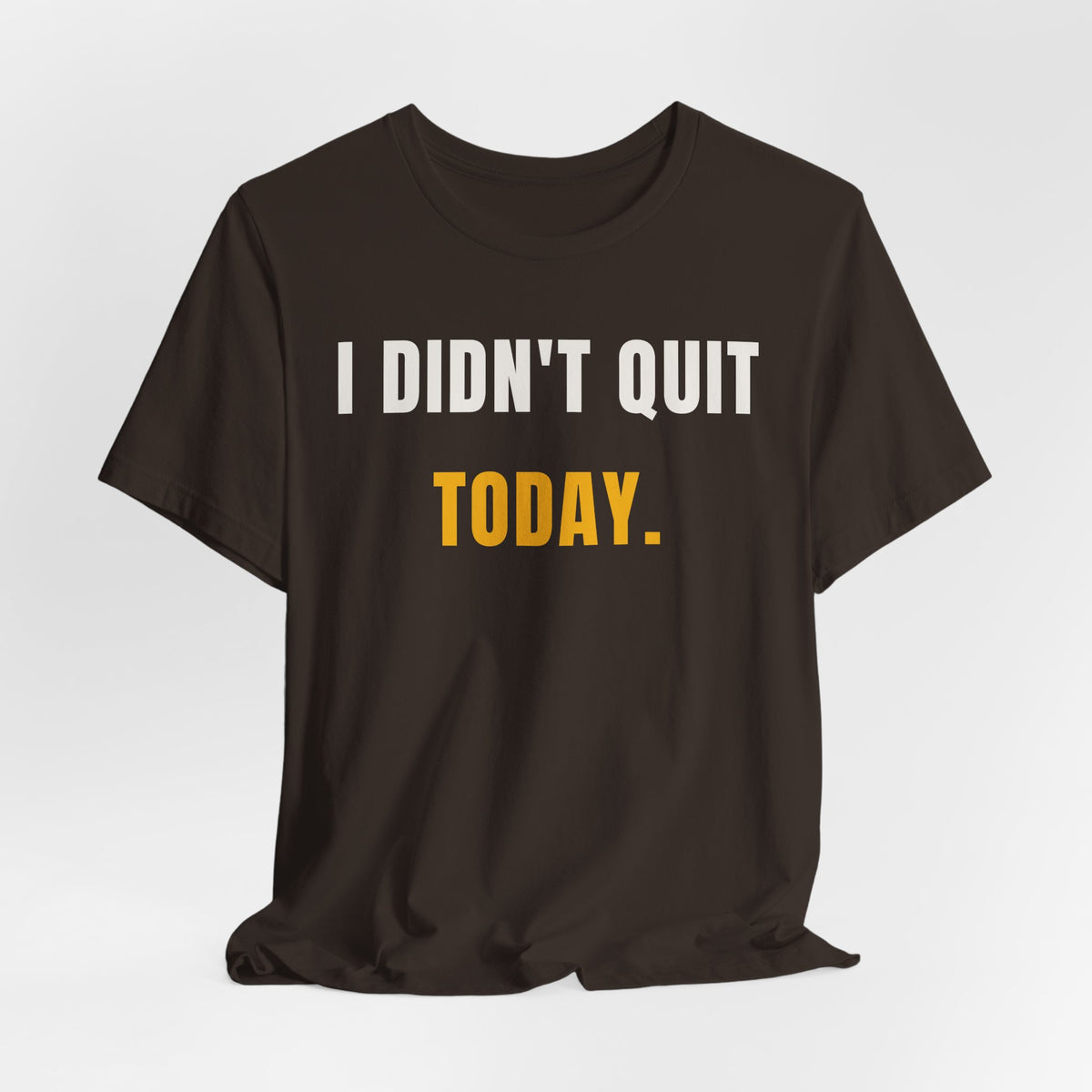 I Didn't Quit Today Tee | Resilience Unisex T-Shirt