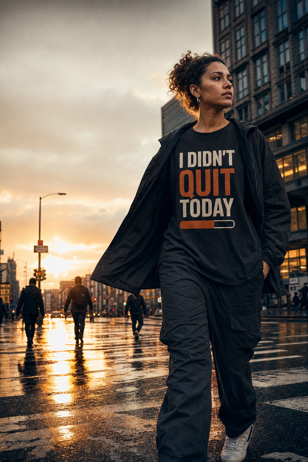 I Didn’t Quit Today Motivational T-Shirt