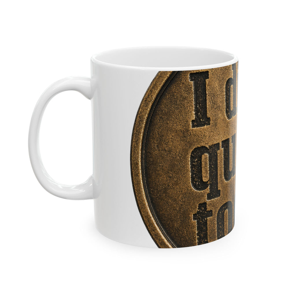 I Didn't Quit Today Mug | Resilience Coffee Mug